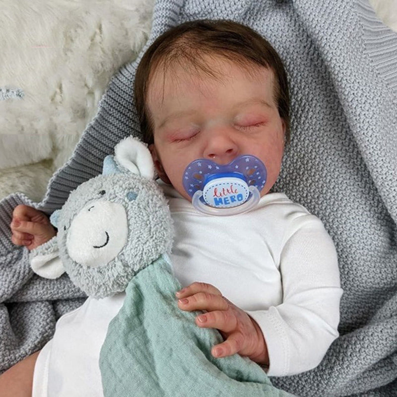 Jared 18 Inches Rooted Hair Reborn Dolls-Jude