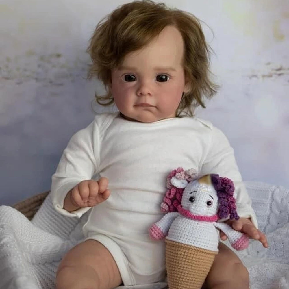 22 Inches Rose Realistic Beautiful Reborn Dolls-Maggie