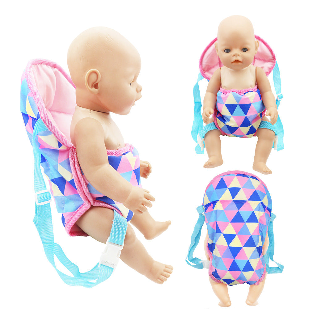 Cute Baby Carrier Backpack for 16-20 Inches Reborn Dolls