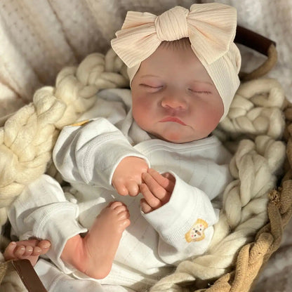 18 Inches Adorable Jessie Lifelike Silicone Reborn Baby Dolls-Levi