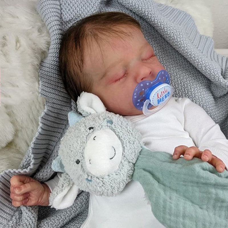 Jared 18 Inches Rooted Hair Reborn Dolls-Jude