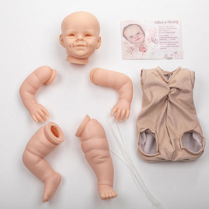 21 inches Shaya Sweet DIY Blank Unpainted Reborn Doll Kit