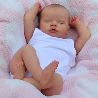 19 inches Lifelike Closed Eyes Reborn Dolls-Quinbee