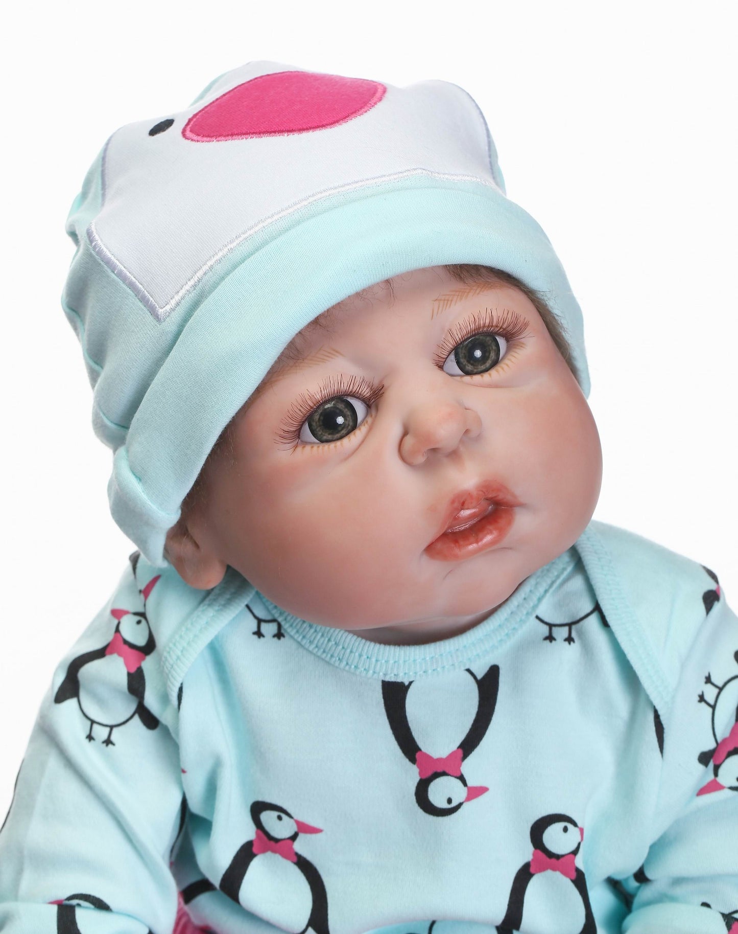 22 inches Full Silicone Girl Reborn Dolls