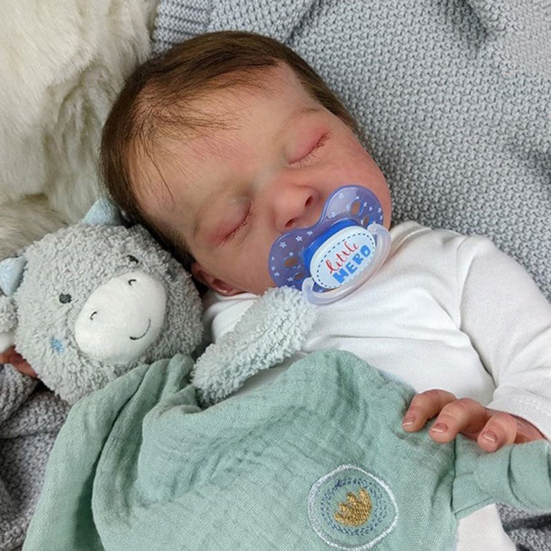 Jared 18 Inches Rooted Hair Reborn Dolls-Jude