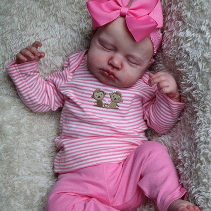 20 Inches Sweet Molly Sleeping Reborn Doll Girl- Loulou Series