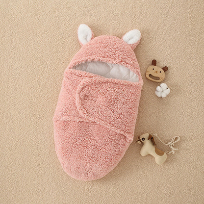 Plush Big Ears Sleeping Bag For 16-24 Inches Reborn Dolls