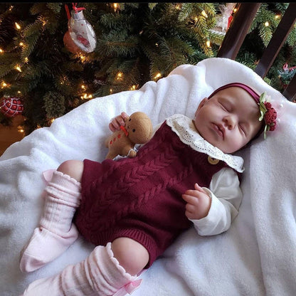 20 Inches Sweet Agnes Sleeping Reborn Doll Girl- Loulou Series