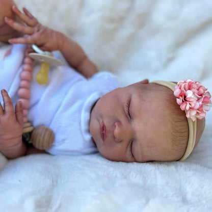 20 Inches Lindsay Closed Eyes Reborn Dolls-Laura