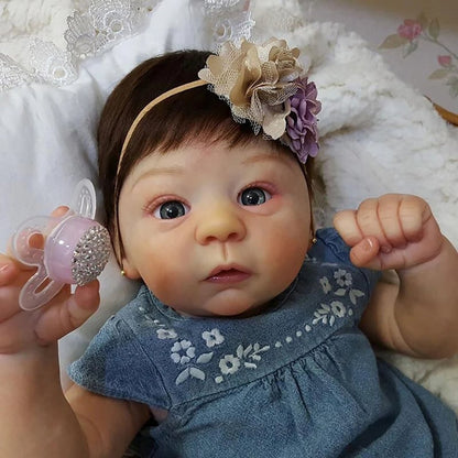 21 Inches Janelle New Silicone Reborn Baby Doll Girl-Harlow