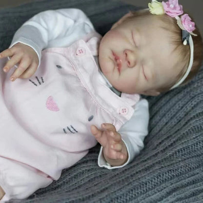 22 Inch Realistic Close Eyes Jenny Reborn Baby Dolls