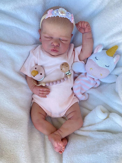 19 Inches Merlin Closed Eyes Reborn Dolls-Romy