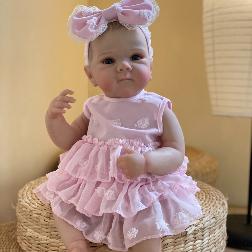 18 Inches Helen Open Eyes Reborn Dolls Girls-Bettie