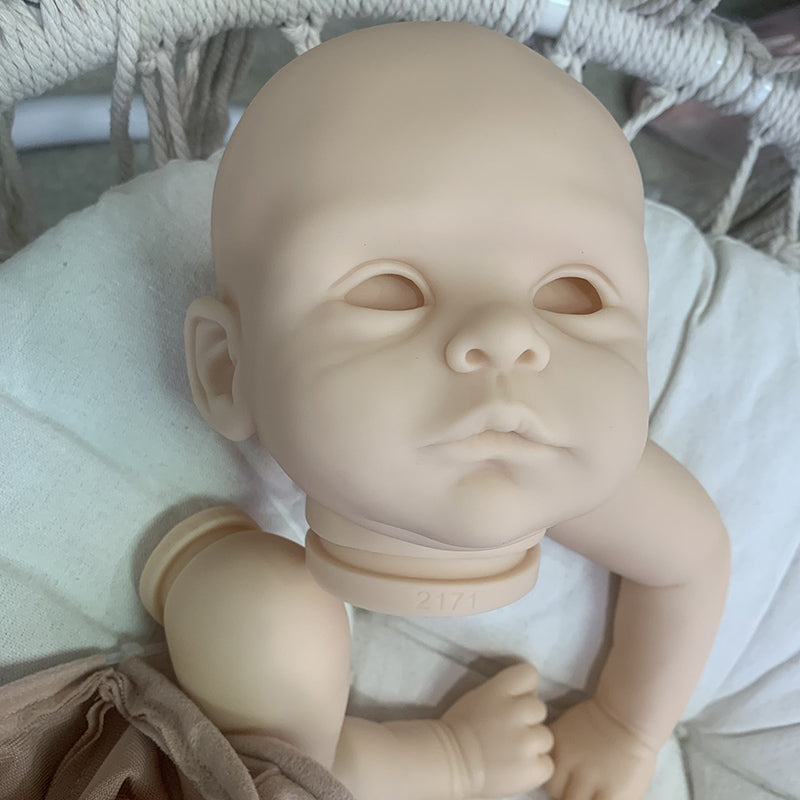 19 inches Joleen Open Eyes DIY Blank Unpainted Reborn Doll Kit