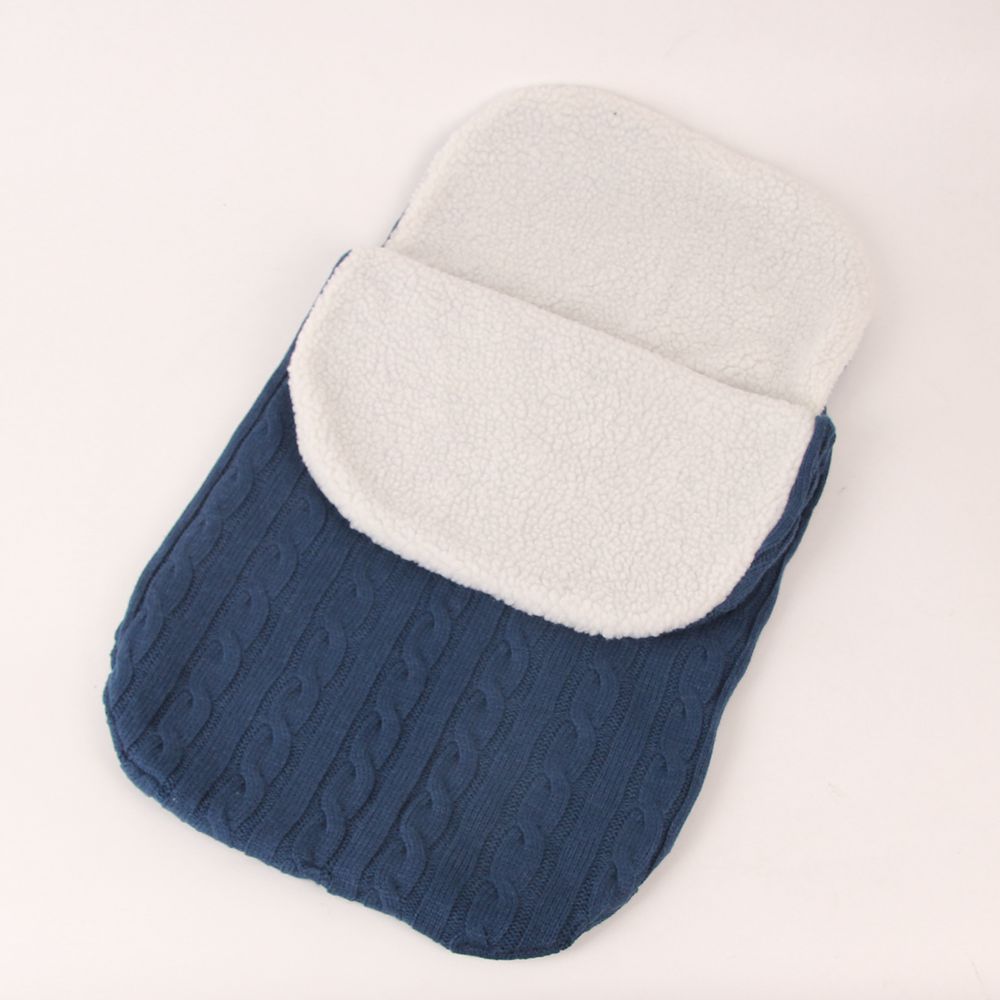 Warm Knit Fleece Sleeping Bag For 17-24 Inches Reborn Dolls