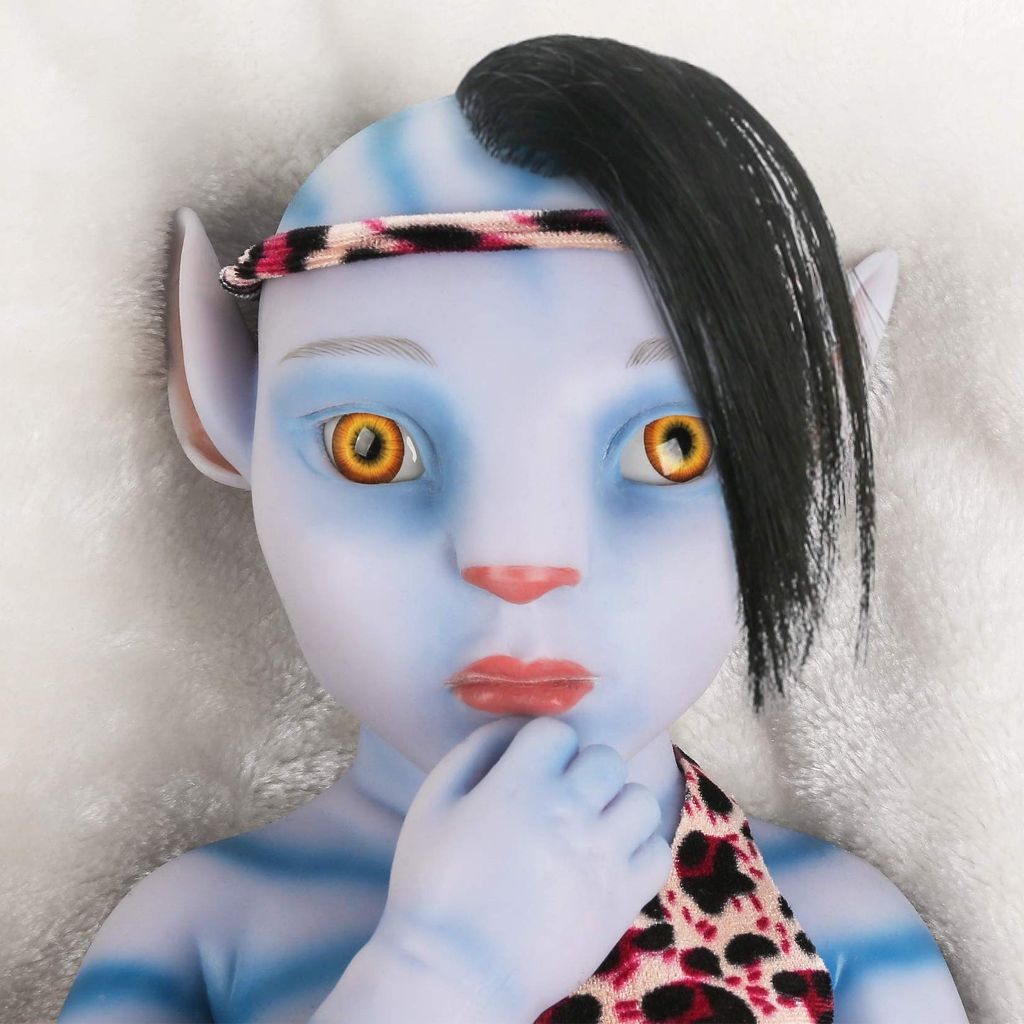 12 Inches Open Eyes Reborn Avatar Boy/Girl With Hair