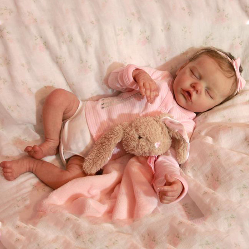 17" Real Lesha Reborn Baby Doll Girl