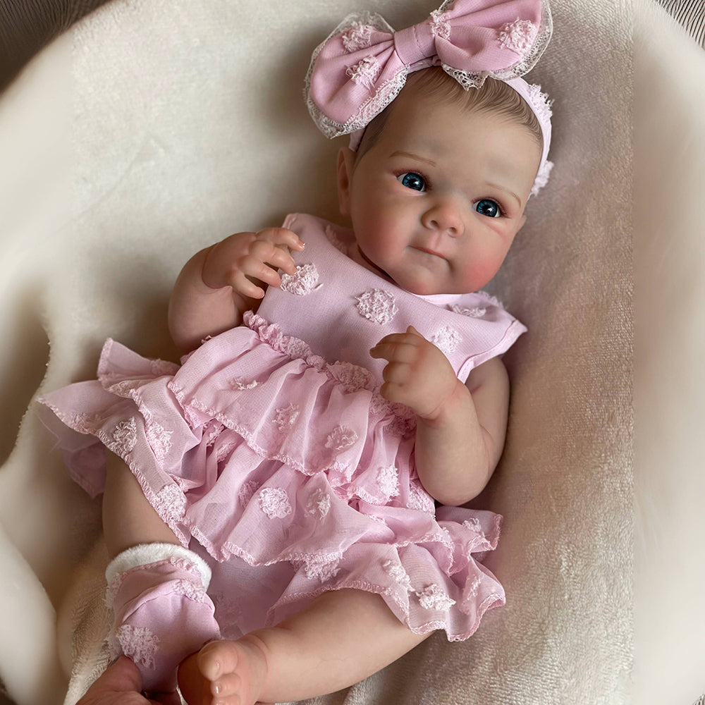 18 Inches Helen Open Eyes Reborn Dolls Girls-Bettie