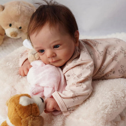 19 inches Open Eyes Ophelia Reborn Dolls-Felicia