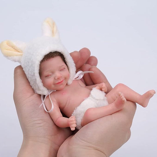 6 inch 15cm smile reborn mini doll April