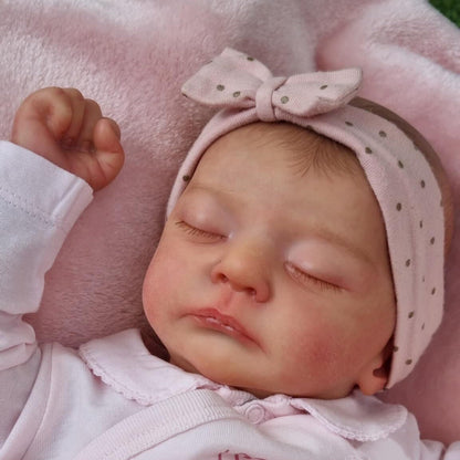 19 Inches Cute Closed Eyes Reborn Doll-Kai