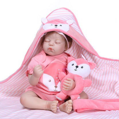 22'' Lifelike Cloth Dolls Reborn Dolls Girl