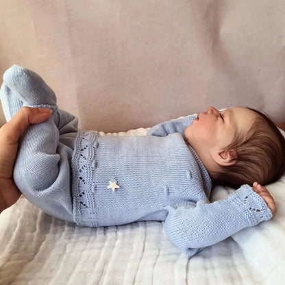 19 Inches Alvin Lifelike Closed Eyes Reborn Dolls Boys-Pascale