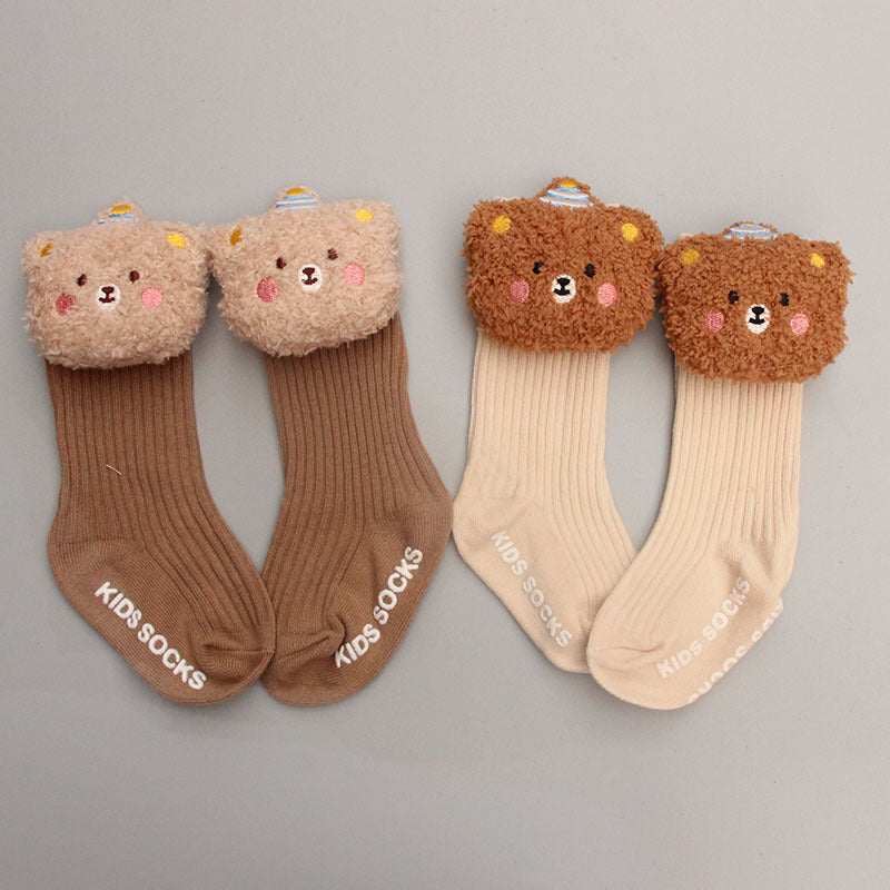 Little Bear Baby Hat and Socks 2 Piece Set