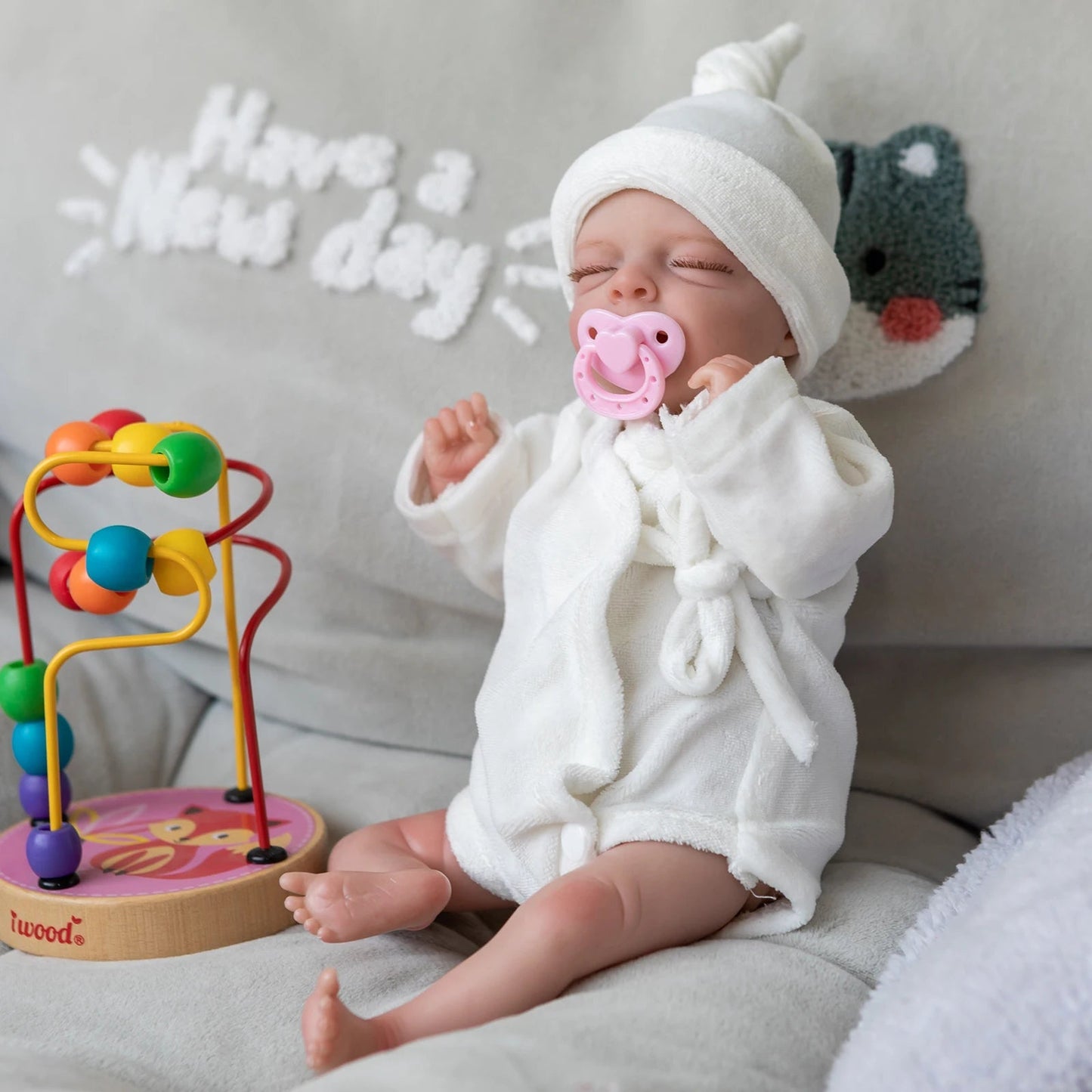 12 inches lifelike mini reborn doll -Salia